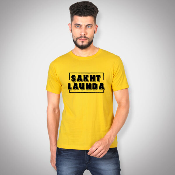 Sakht Launda - Men Half Sleeve Printed Tees