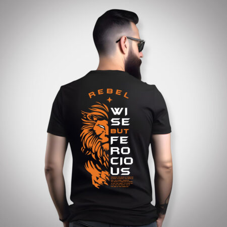 Rebel - Men Half Sleeve Printed Tees