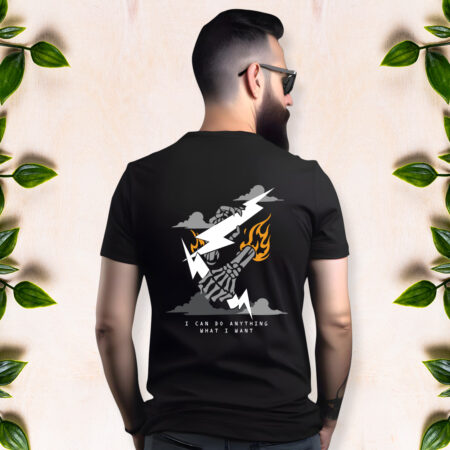 I Can Do Anything - Men Half Sleeve Printed Tees