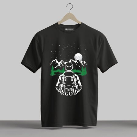 Just Go - Half Sleeve Printed Tees