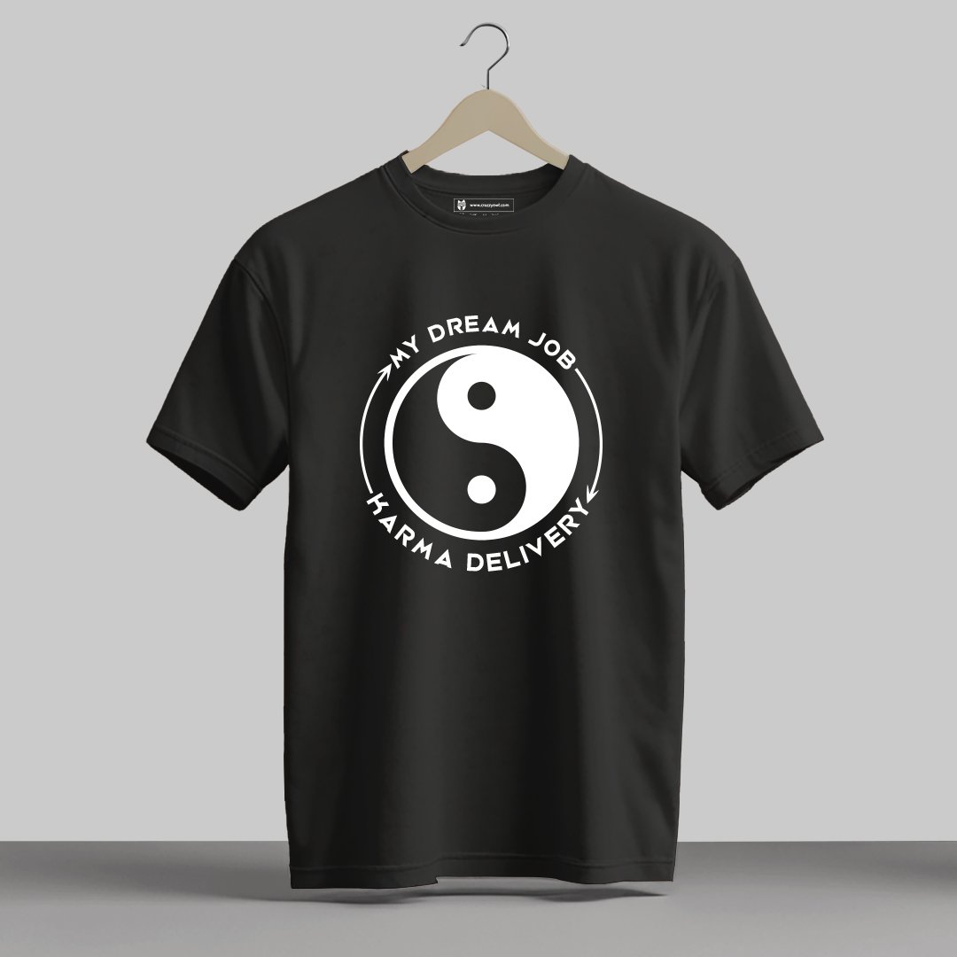 Karma Delivery - Half Sleeve Printed Tees