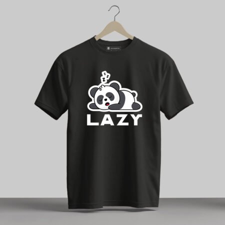 Lazy - Half Sleeve Printed Tees