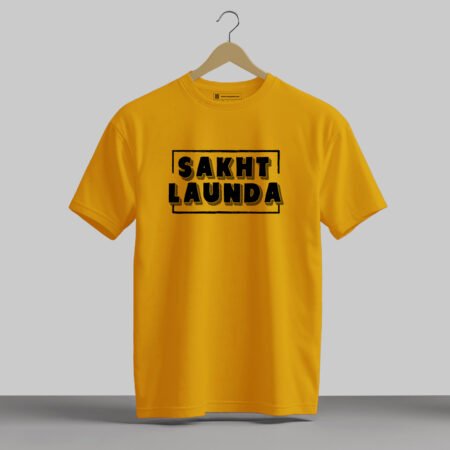 Sakht Launda - Half Sleeve Printed Tees