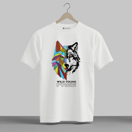 Wild, Young & Free - Half Sleeve Printed Tees